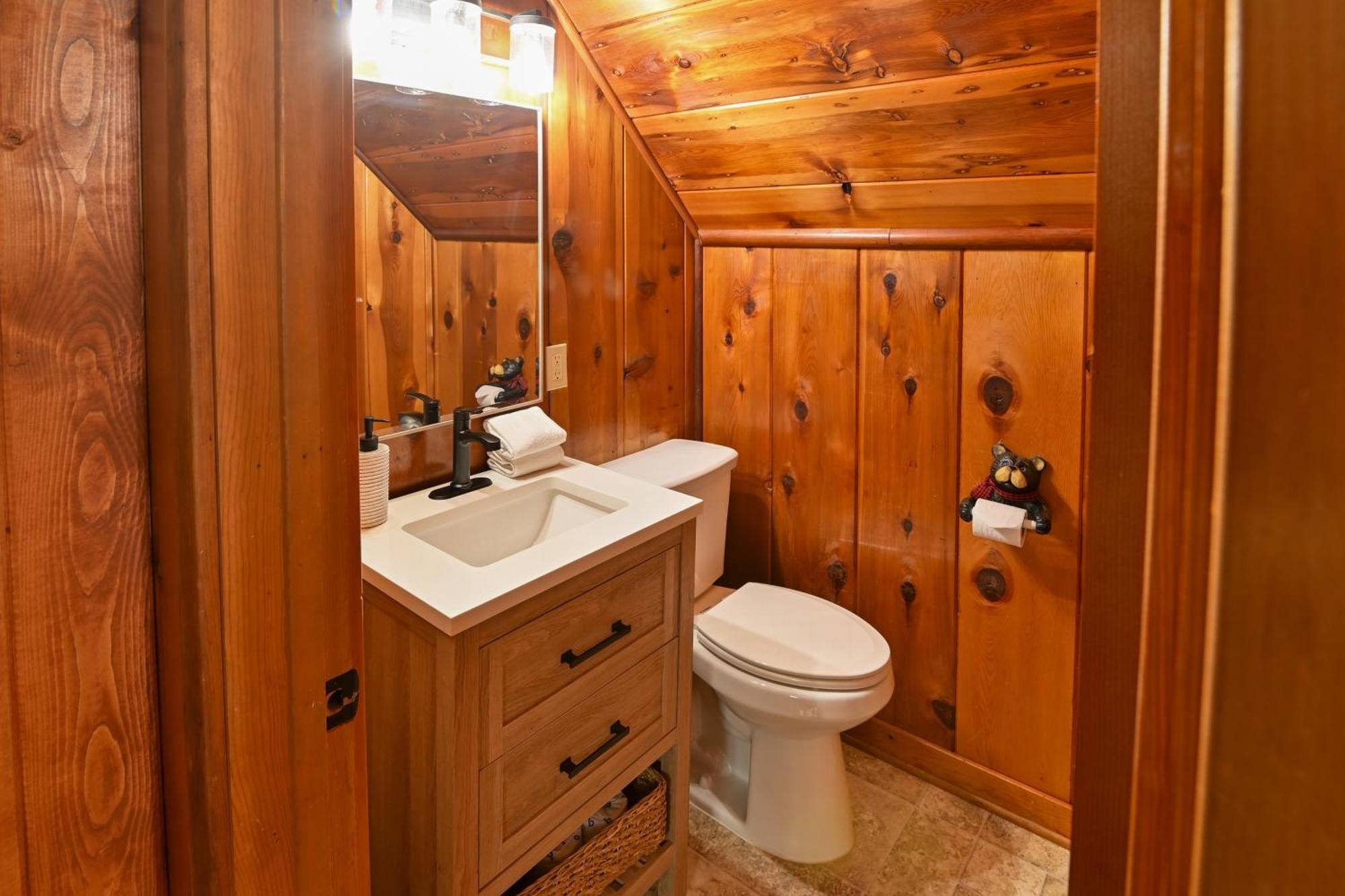Harris Lakeview Cabin ベース・レイク エクステリア 写真